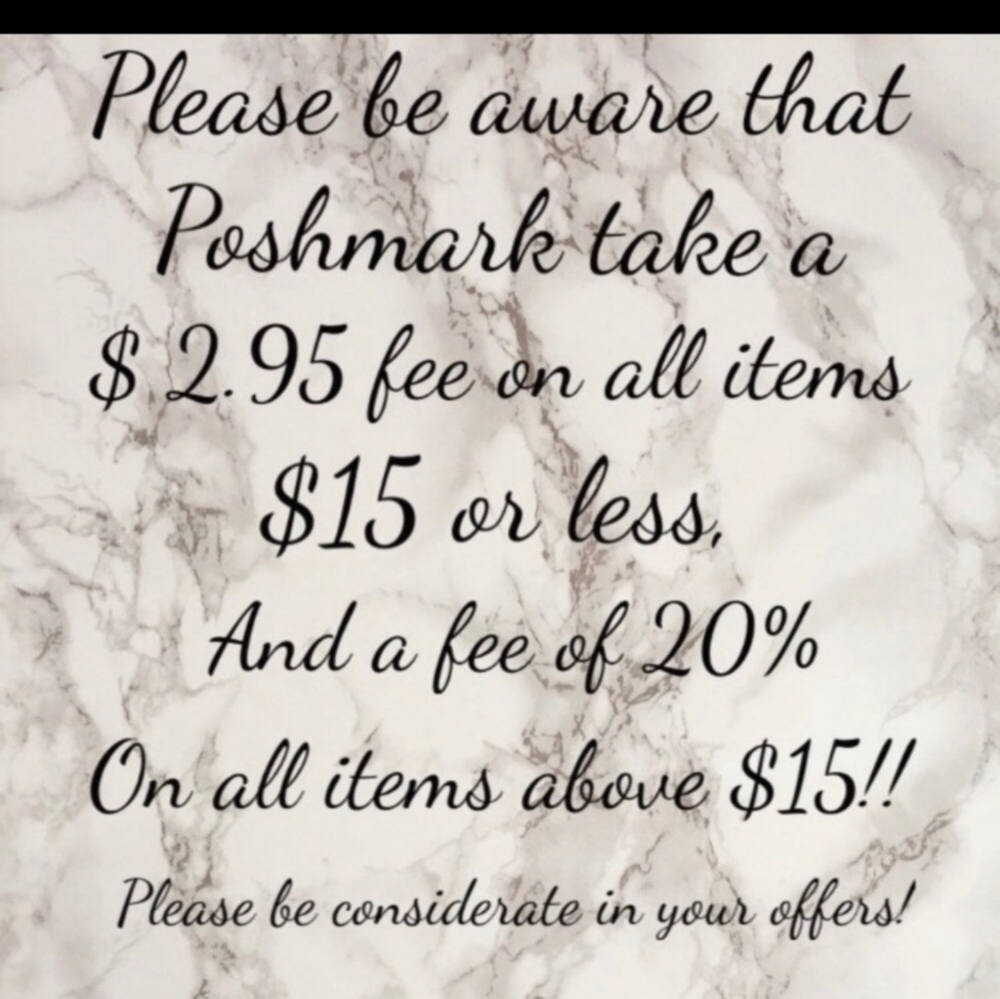 I except all reasonable offers!